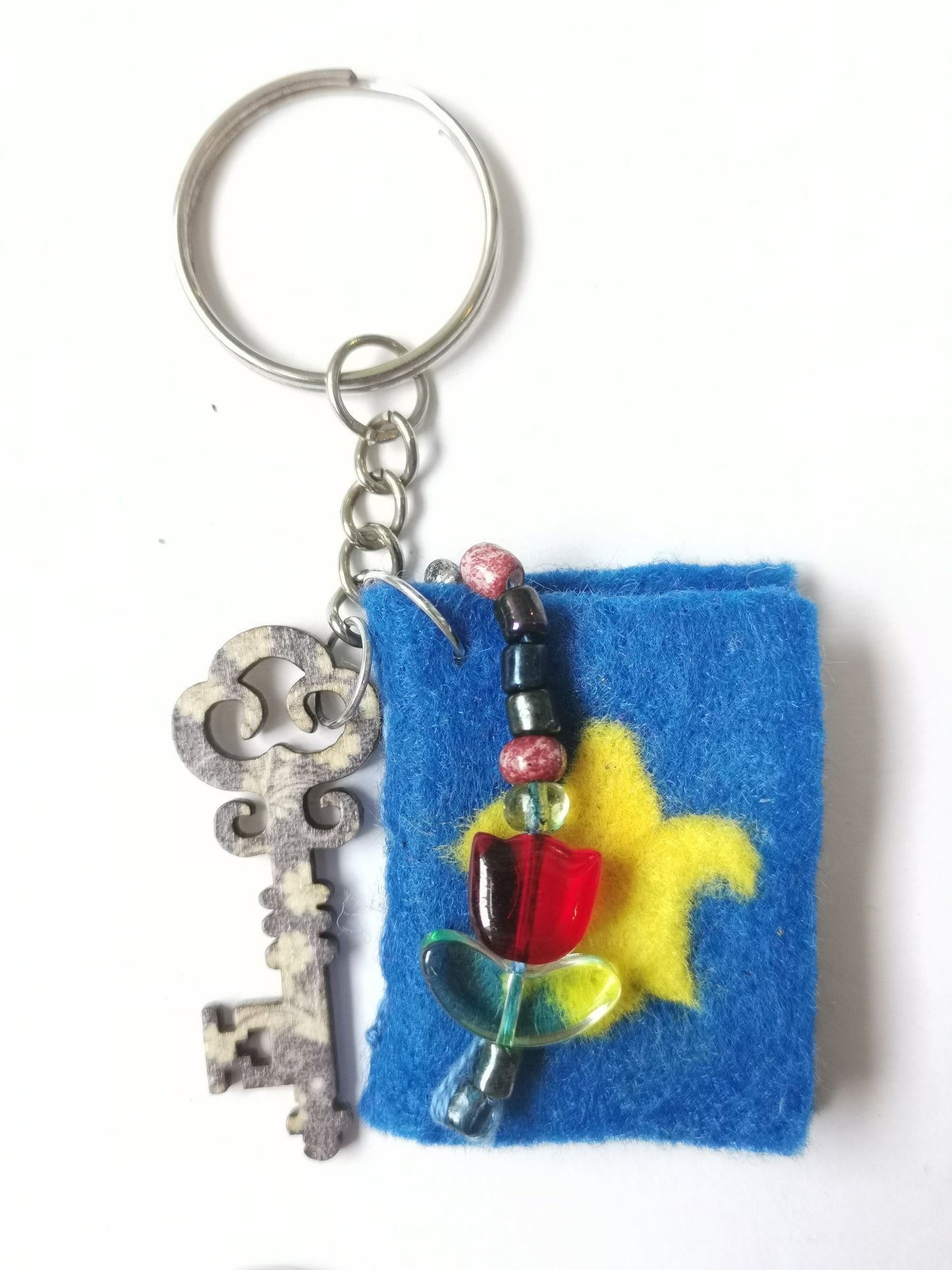 Porte-Clés Livre et Clé