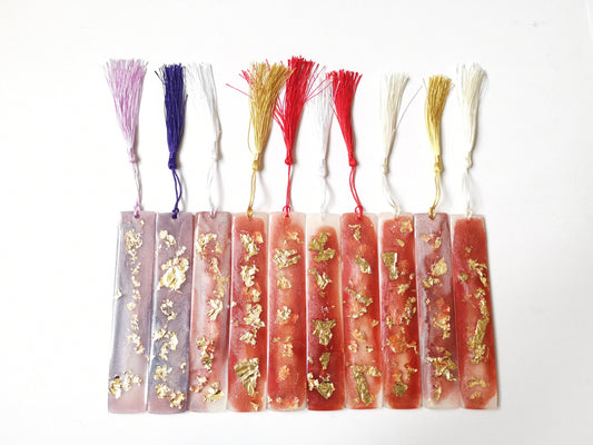 Marbled Bookmarks