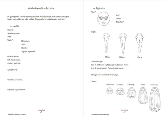 Guide de création de Lutine