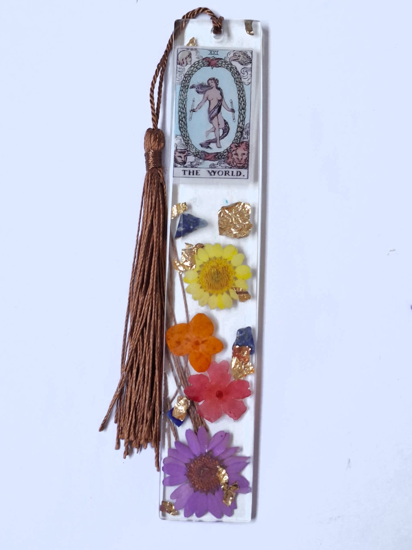 Marque-Pages Fleurs-Cartes de tarot