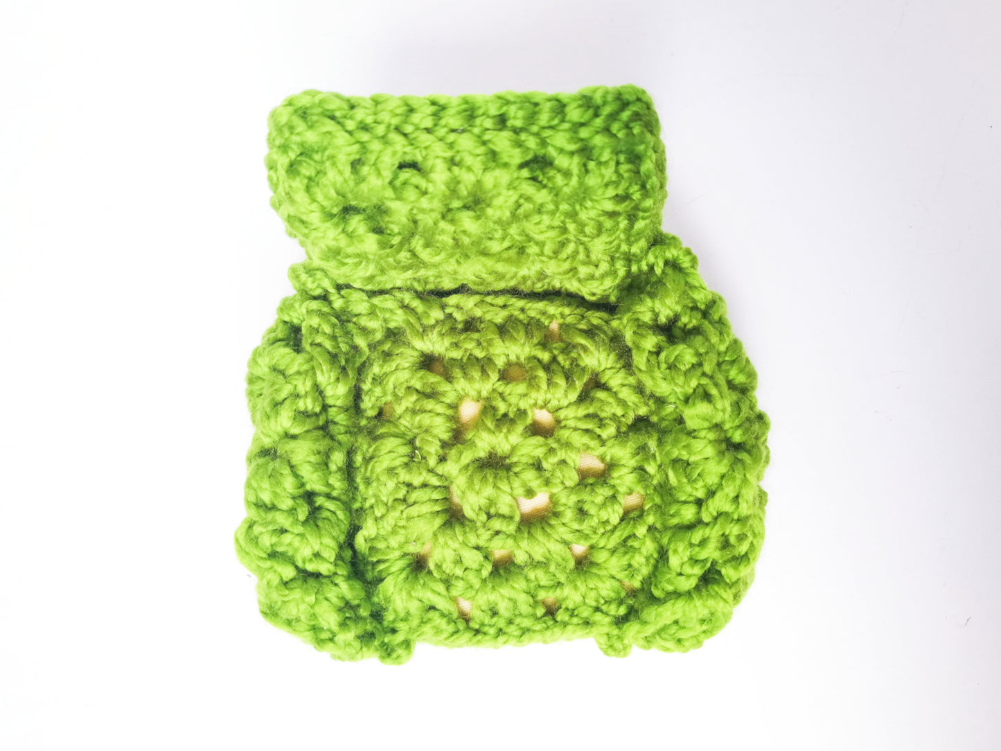 Fauteuil en crochet pour poupées/lutins