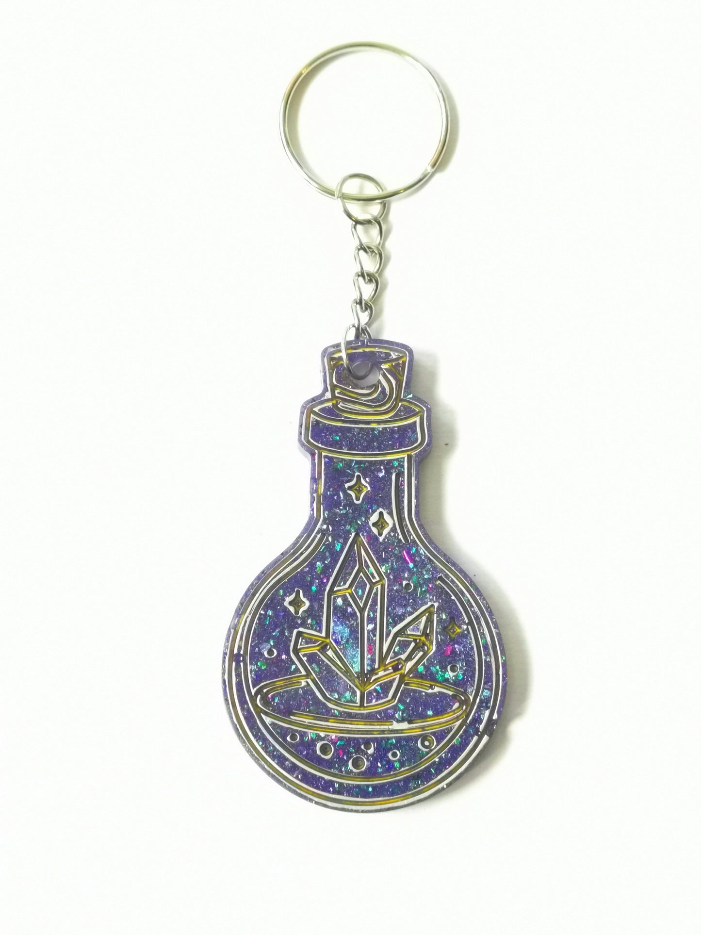 Crystal Potion Keychain