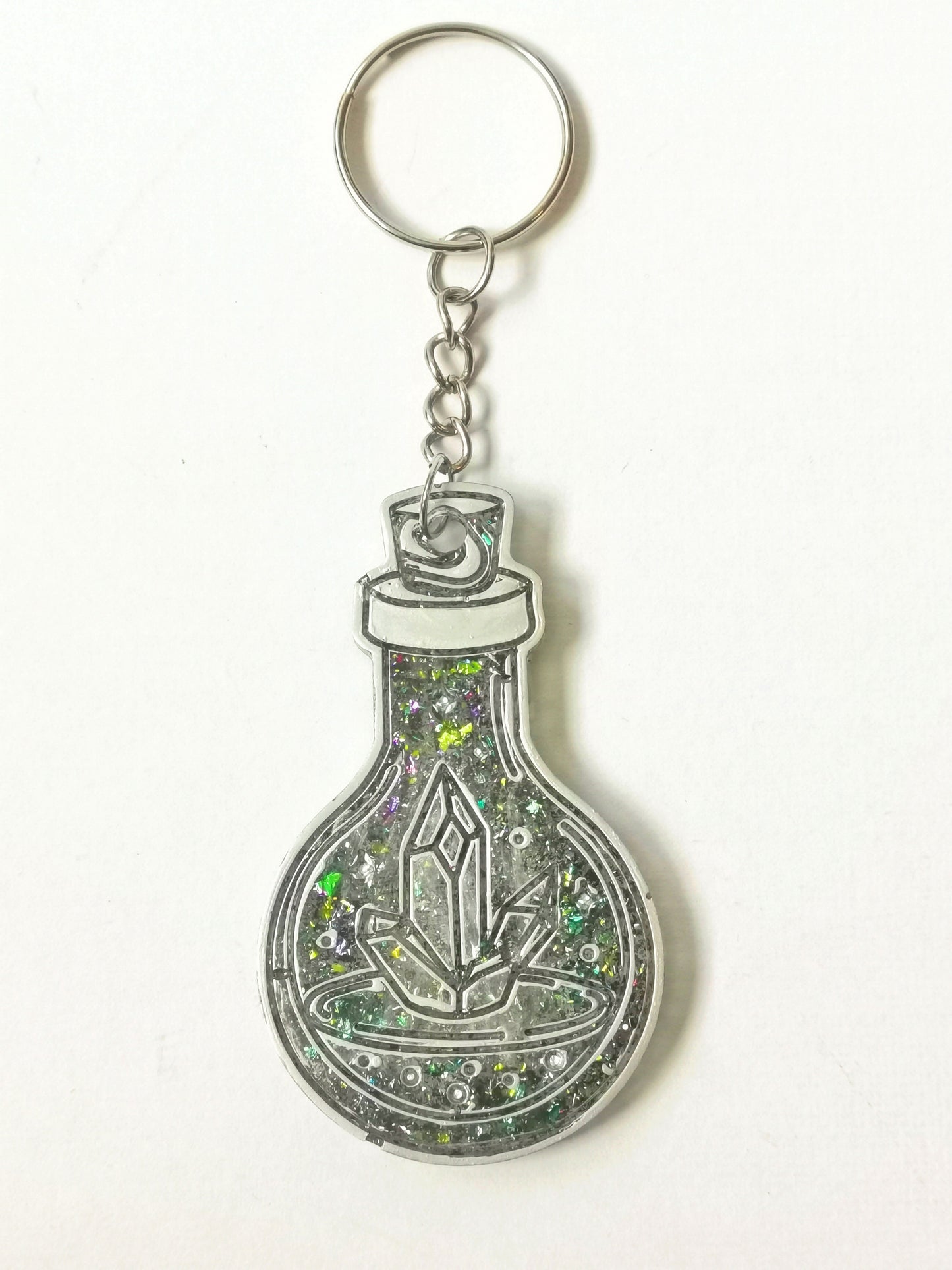 Crystal Potion Keychain