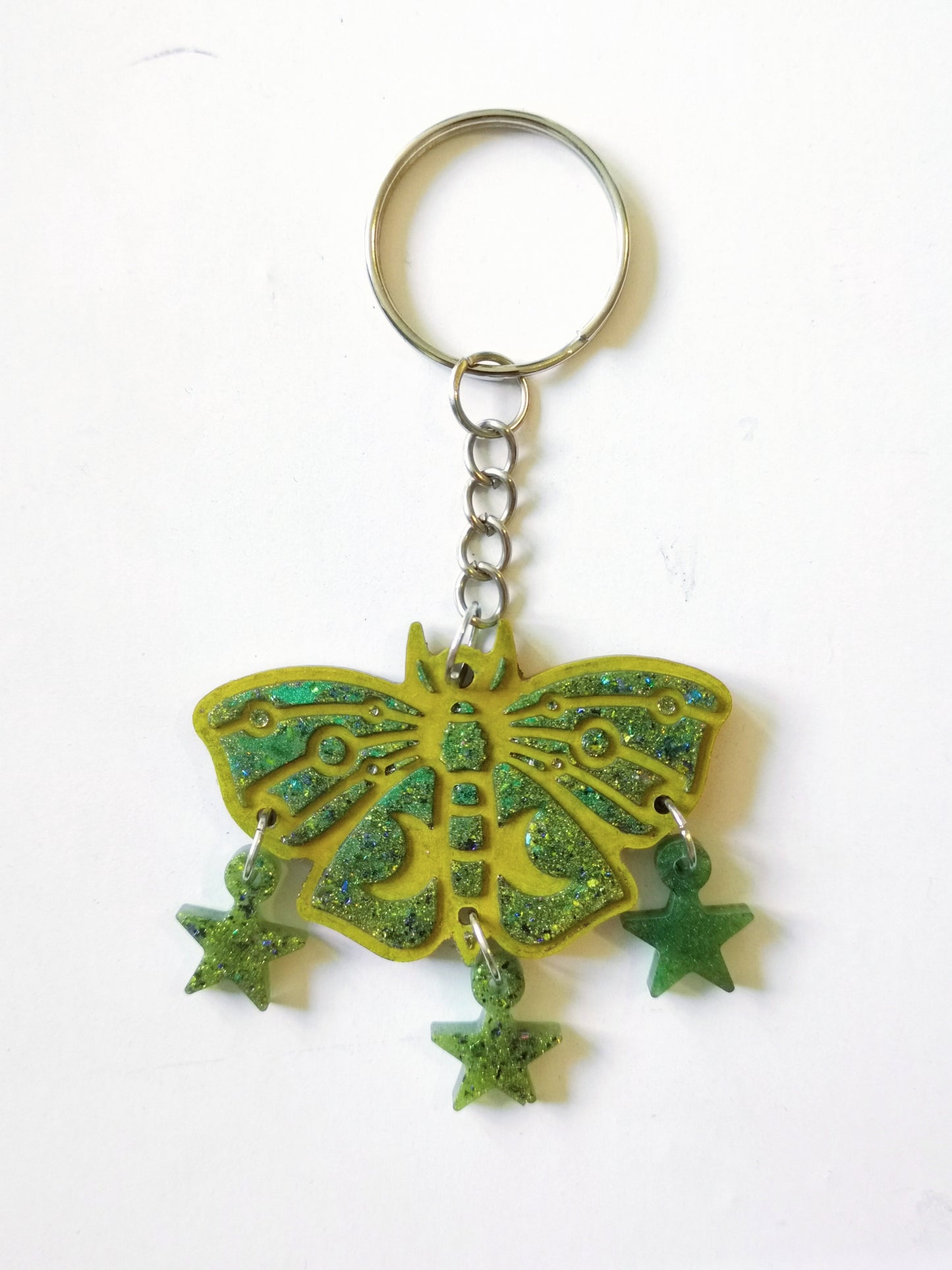 Moth Keychain