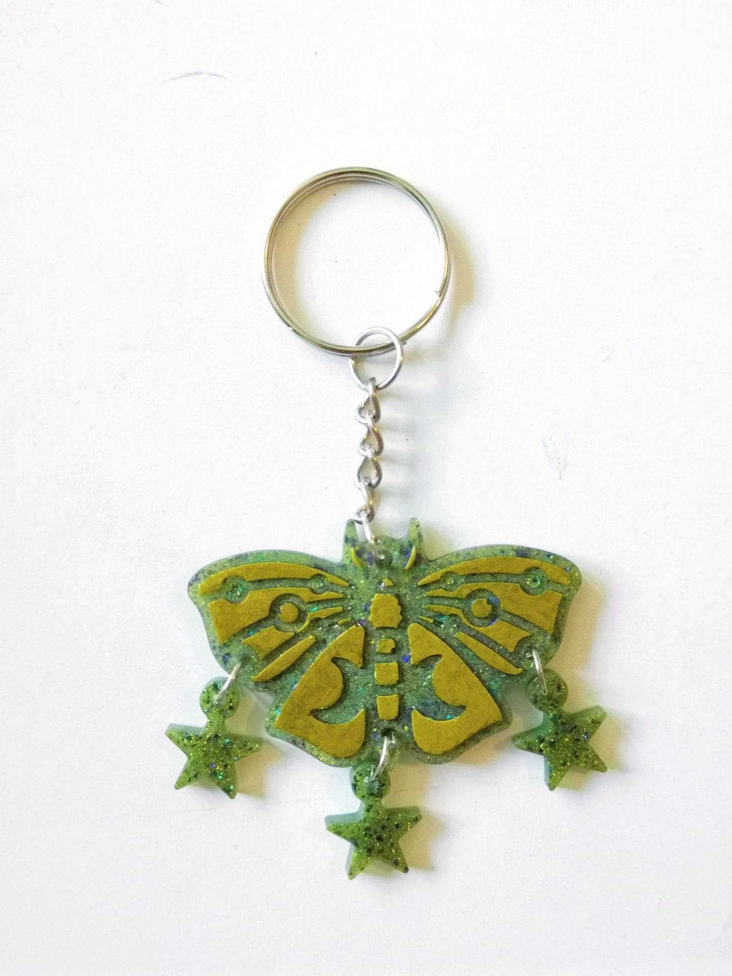 Moth Keychain