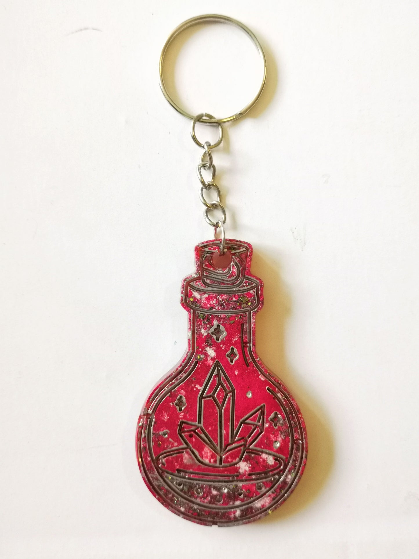 Crystal Potion Keychain