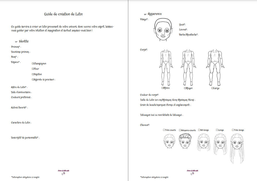 Guide de création de Lutin