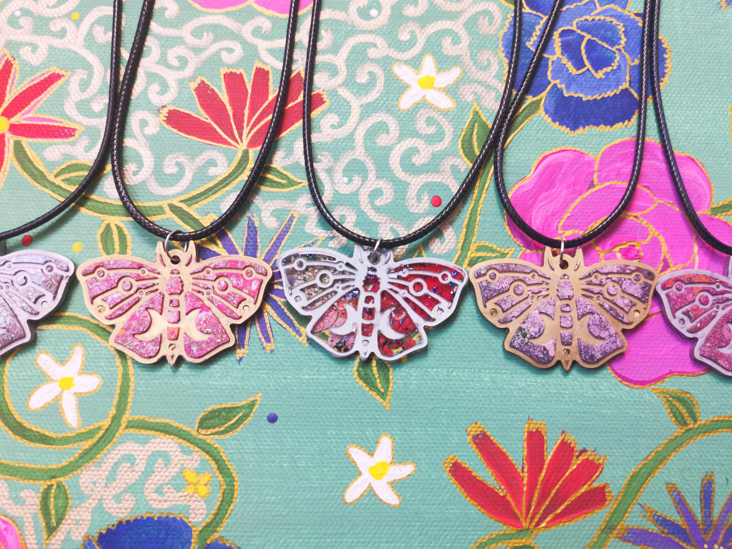 Moth Pendants