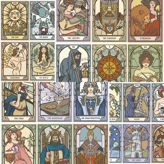 Cartes de tarot (Lot entier)